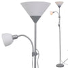 gulvlampe grå