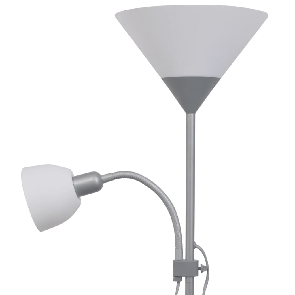 gulvlampe grå
