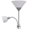 gulvlampe grå