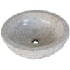 håndvask marmor  40 cm cremefarvet