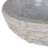 håndvask marmor  40 cm cremefarvet