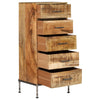 kommode massivt mangotræ 45 x 35 x 106 cm