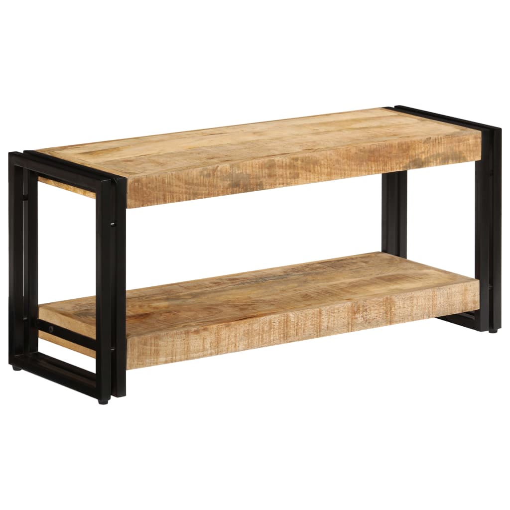 tv-skab 90x30x40 cm massivt mangotræ