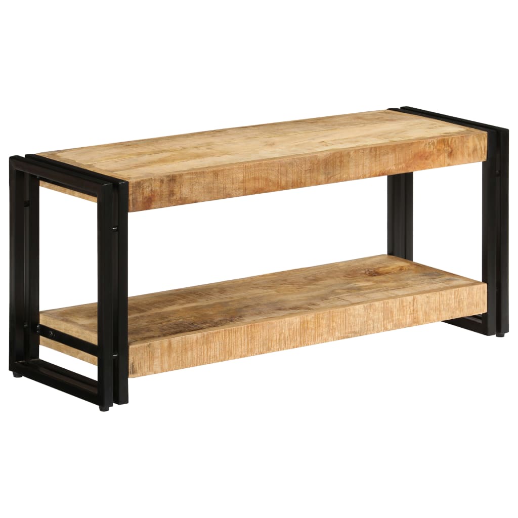 tv-skab 90x30x40 cm massivt mangotræ