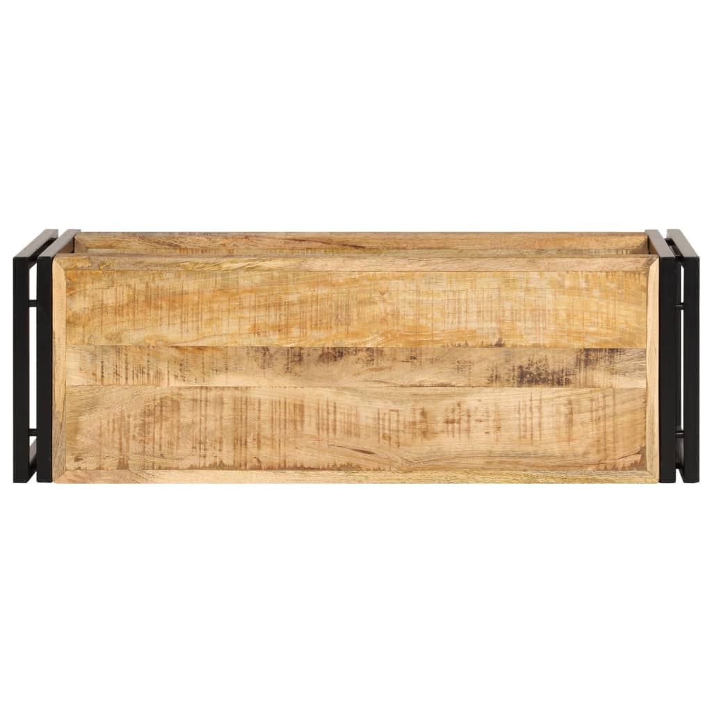 tv-skab 90x30x40 cm massivt mangotræ