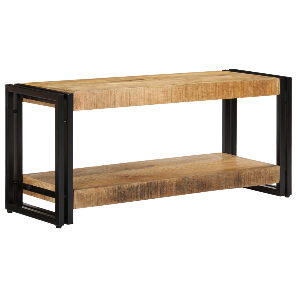 tv-skab 90x30x40 cm massivt mangotræ