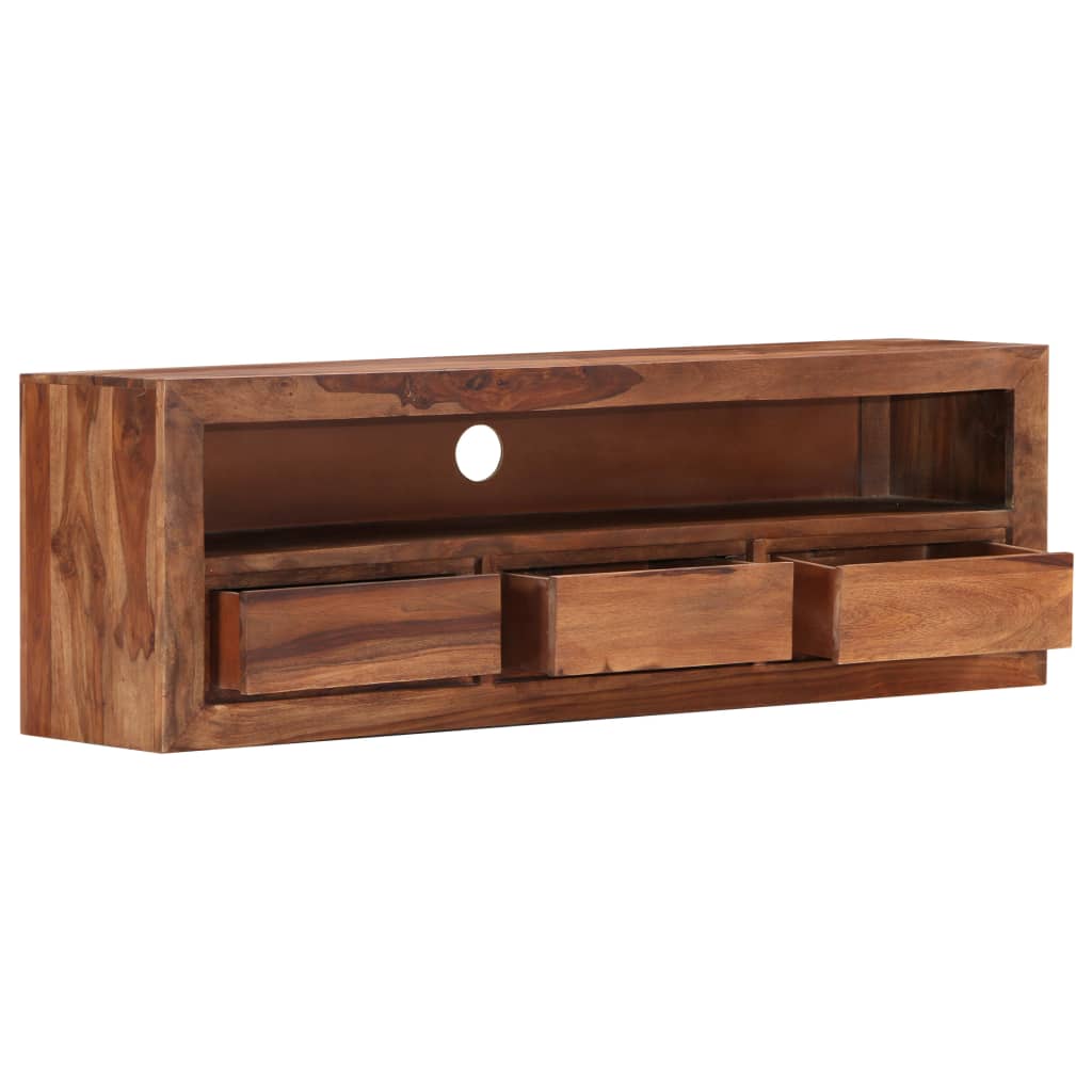tv-skab 120x30x40 cm massivt akacietræ