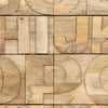 alfabetskab med 6 skuffer 120x35x79 cm massivt mangotræ