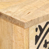 tv-skab 100x30x45 cm massivt mangotræ