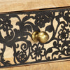 tv-skab 100x30x45 cm massivt mangotræ