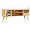 tv-skab 100x30x45 cm massivt mangotræ