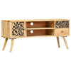tv-skab 100x30x45 cm massivt mangotræ