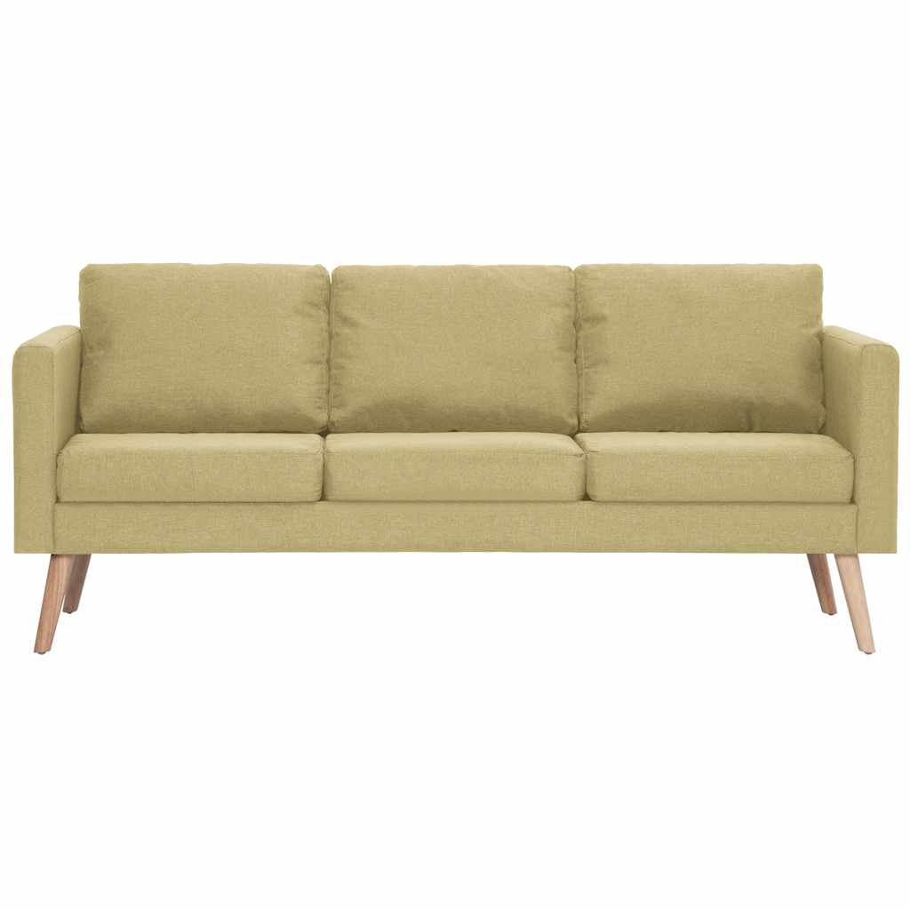3-personers sofa i stof grøn