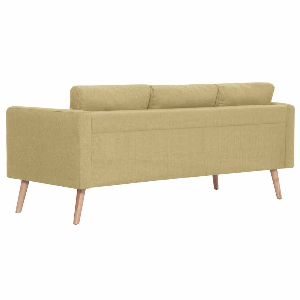 3-personers sofa i stof grøn