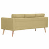 3-personers sofa i stof grøn