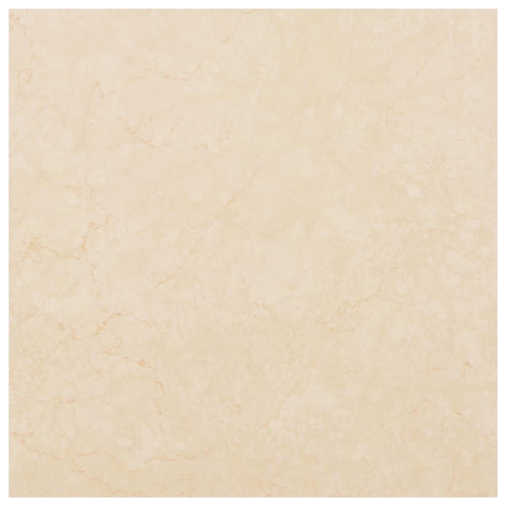 selvklæbende PVC-gulvbrædder 5,11 m² beige