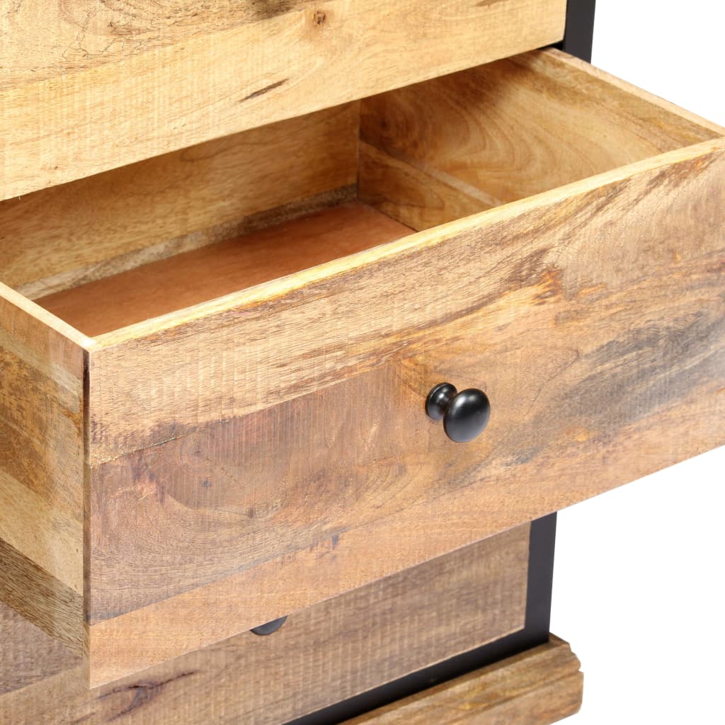 skænk 150 x 40 x 75 cm massivt mangotræ