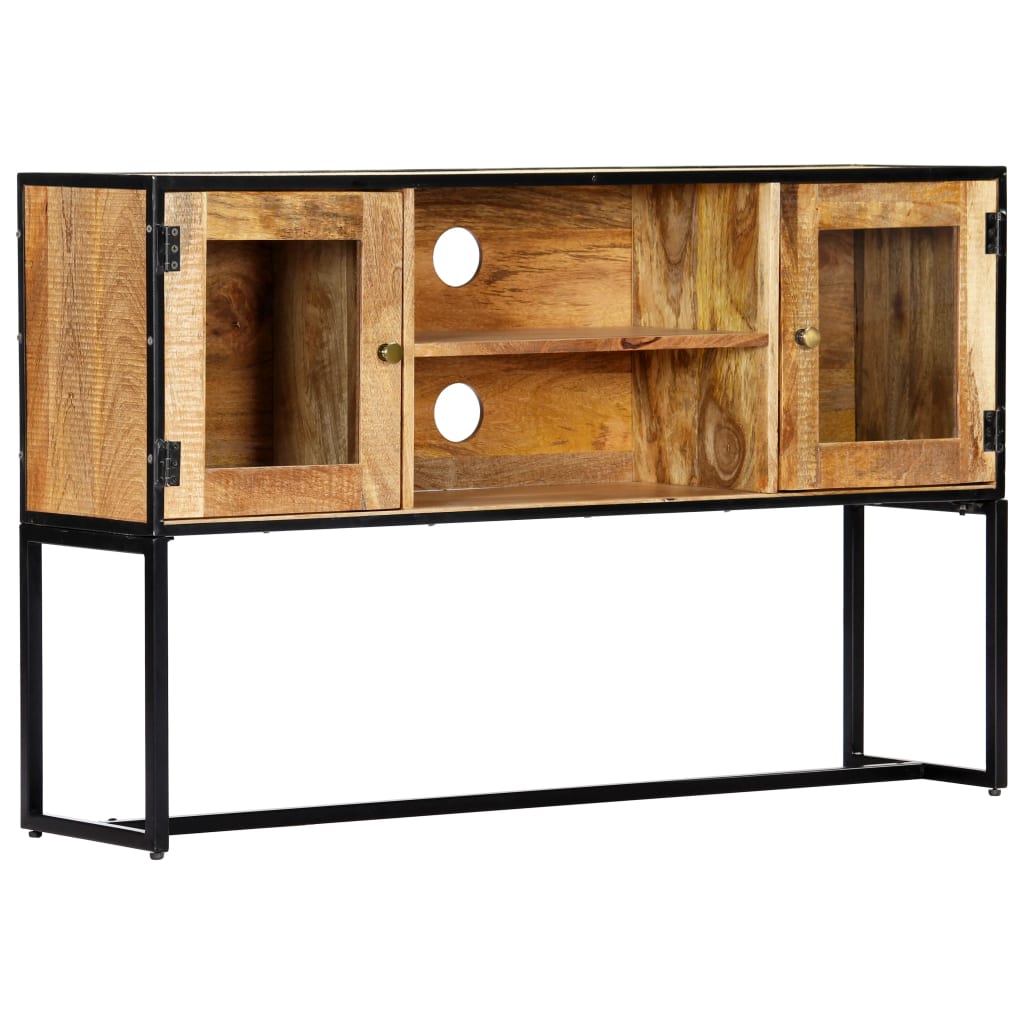 tv-skab 120x30x75 cm massivt genbrugstræ