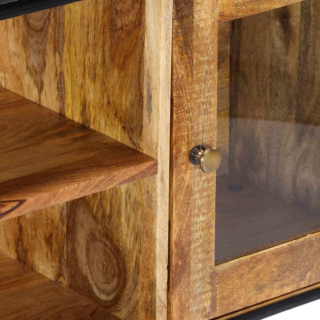 tv-skab 120x30x75 cm massivt genbrugstræ