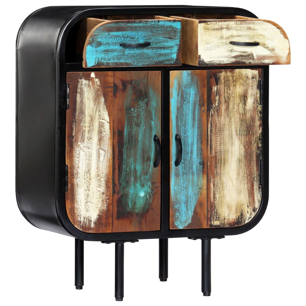 skænk 60x30x75 cm massivt genanvendt træ