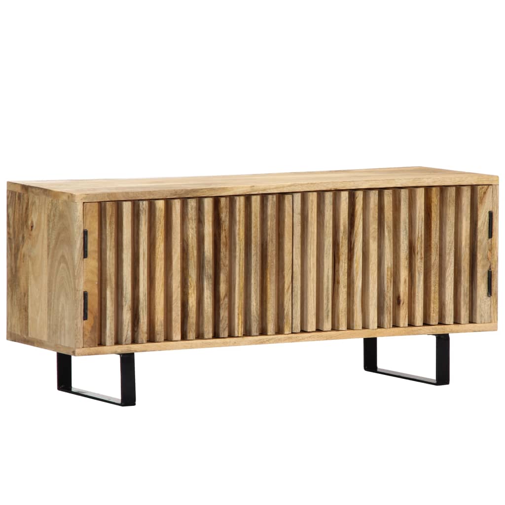 tv-skab 90x30x40 cm massivt mangotræ