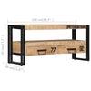 tv-skab 100x30x45 cm massivt mangotræ