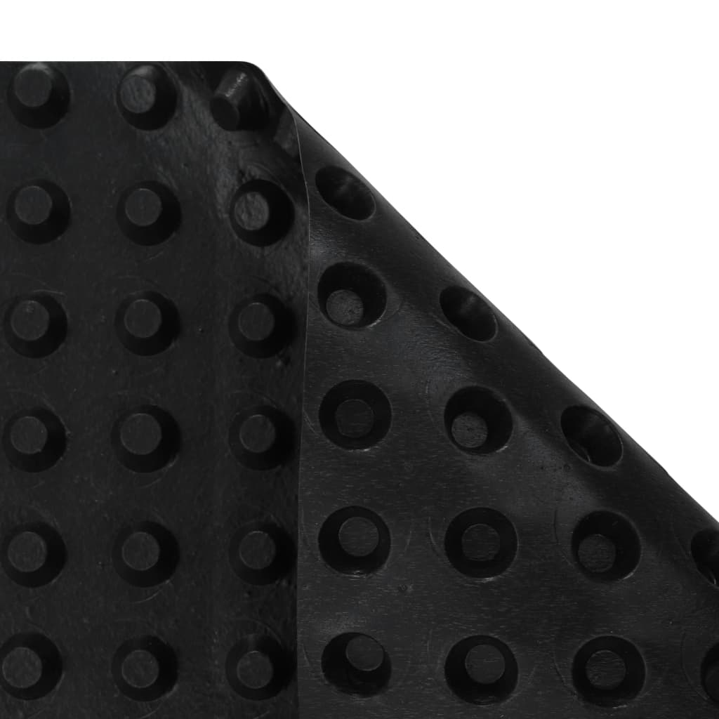 drænmåtte med fordybninger HDPE 400 g/m² 0,5 x 20 m