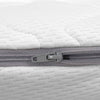 topmadras 80 x 200 cm viscoelastisk memoryskum 6 cm