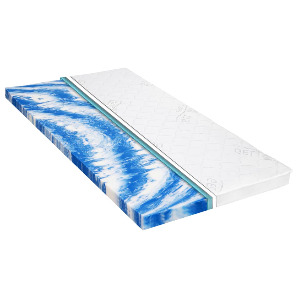 topmadras 180 x 200 cm gelskum 7 cm
