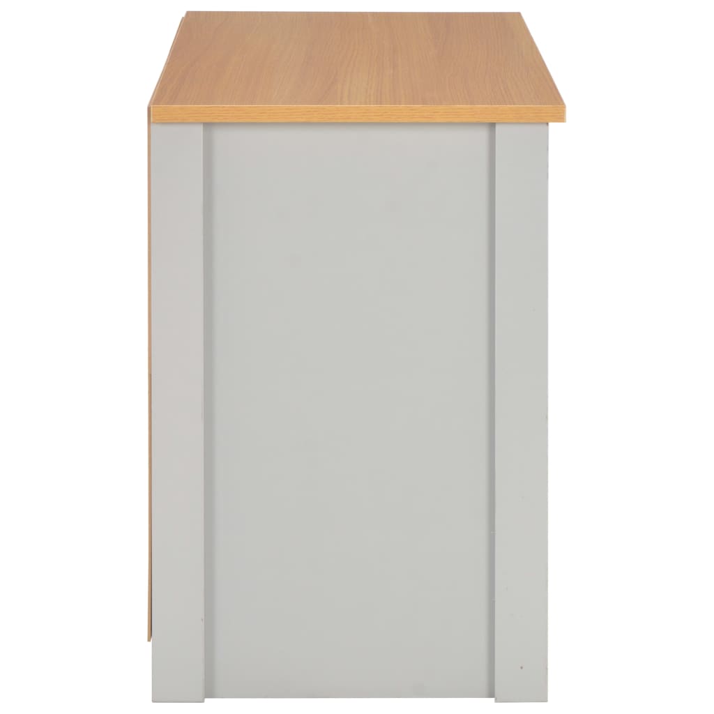 tv-skab 95x39x58 cm grå
