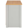 tv-skab 95x39x58 cm grå