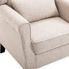 lænestol stof beige
