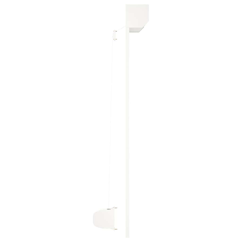 rulleskodder 130x140 cm aluminium hvid