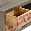 tv-skab 120x30x40 cm massivt genbrugstræ