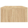 skærmstander 42x24x13 cm konstrueret træ sonoma-eg