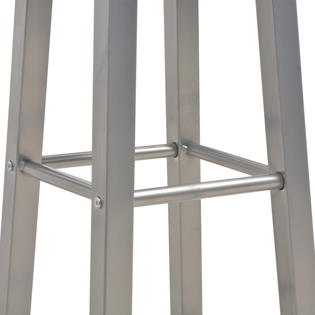 barstole 2 stk. MDF antracitgrå