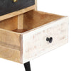 tv-skab 115 x 30 x 47 cm massivt mangotræ