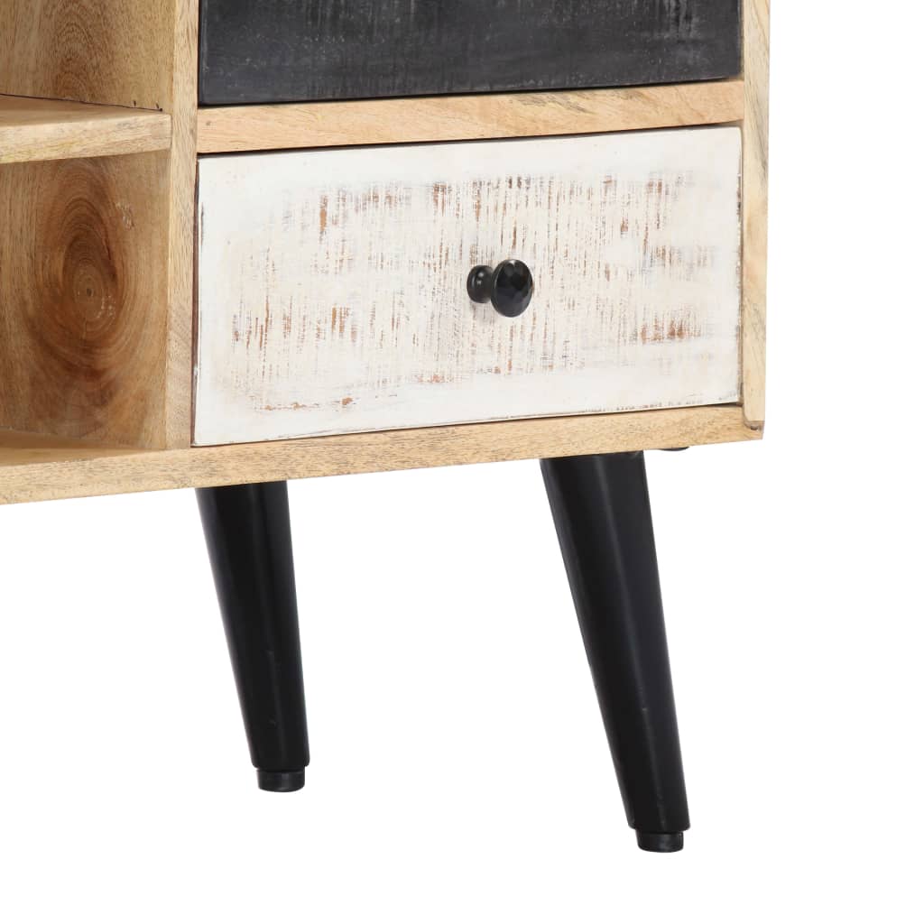 tv-skab 115 x 30 x 47 cm massivt mangotræ