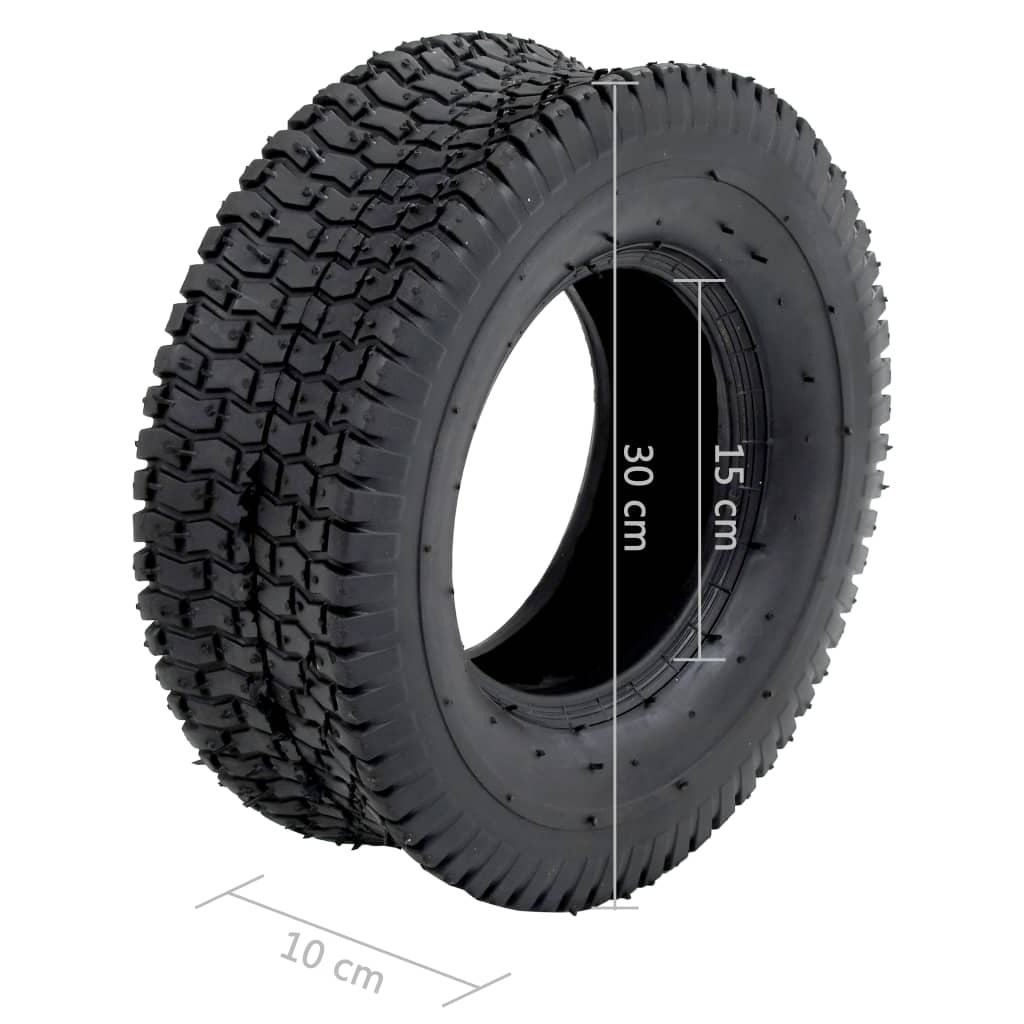 trillebørsdæk 2 stk. 13 x 5.00-6 4PR gummi