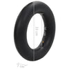 slanger til trillebør 2 stk. 3.50-8/16 x 4/4.00-8/400x100 gummi