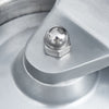 hamburgerpresser med 500 mellemlægningspapirer 13 cm aluminium