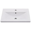 indbygget håndvask 61x39,5x18,5 cm keramisk hvid