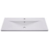 indbygget håndvask 101x39,5x18,5 cm keramisk hvid