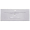 indbygget håndvask 101x39,5x18,5 cm keramisk hvid