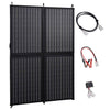 foldbar lader til solpanel 100 W 12 V