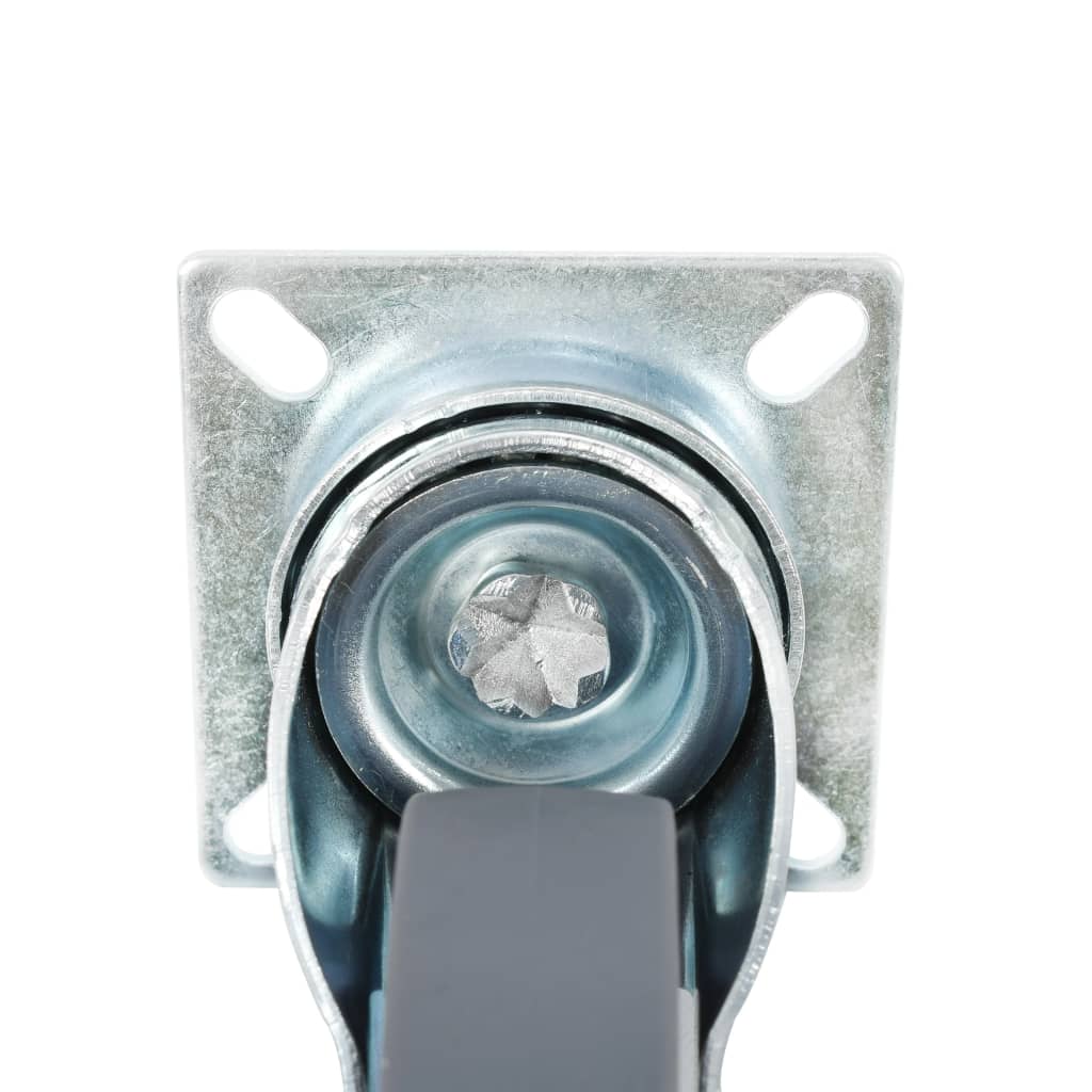 drejehjul 8 stk. 75 mm