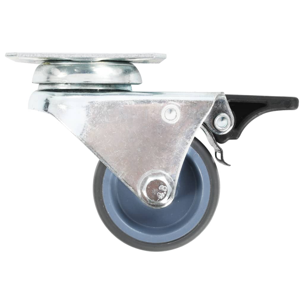 drejelige tvillingehjul 8 stk. 50 mm