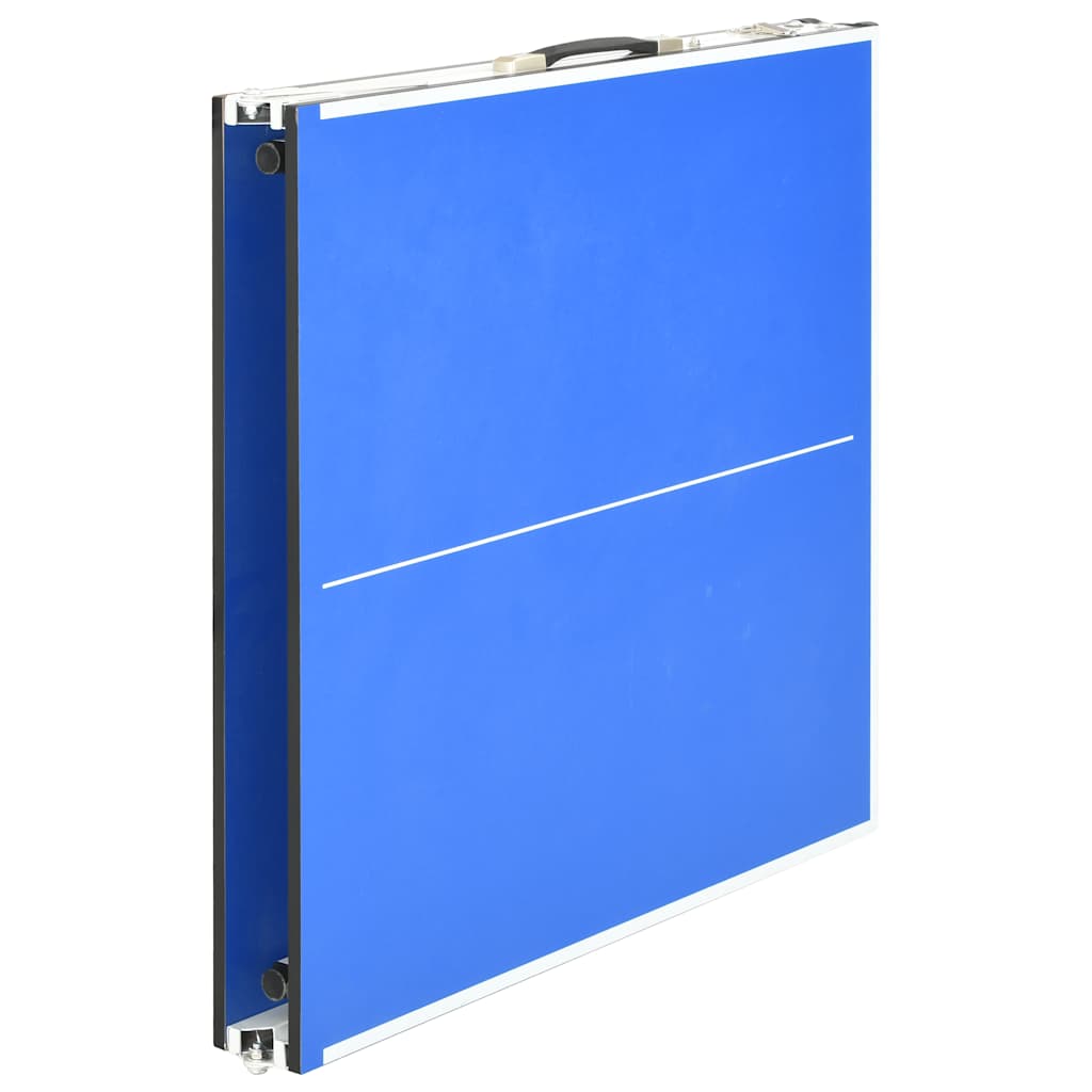 1,5 meter bordtennisbord med net 152 x 76 x 66 cm blå