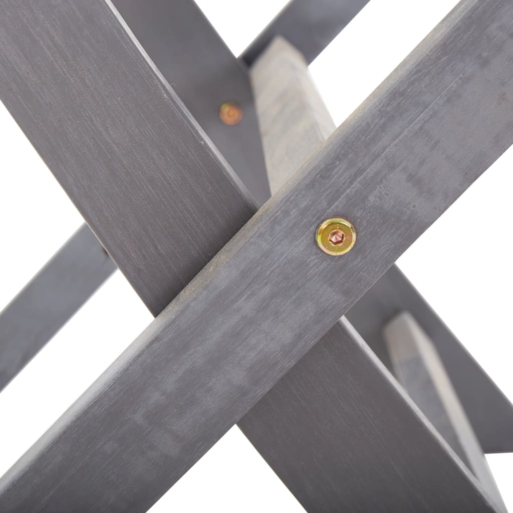 foldbare havestole 2 stk. massivt akacietræ