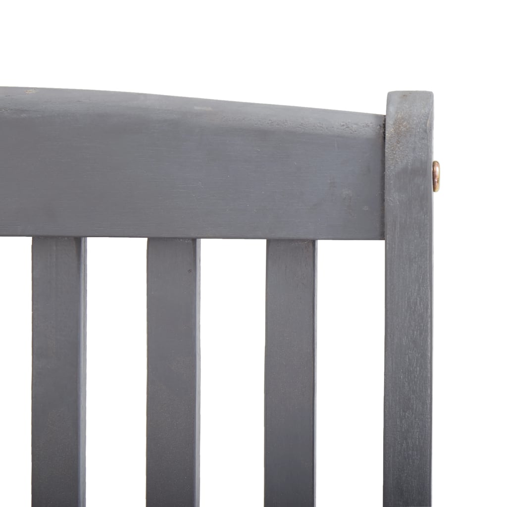 foldbare havestole 2 stk. massivt akacietræ